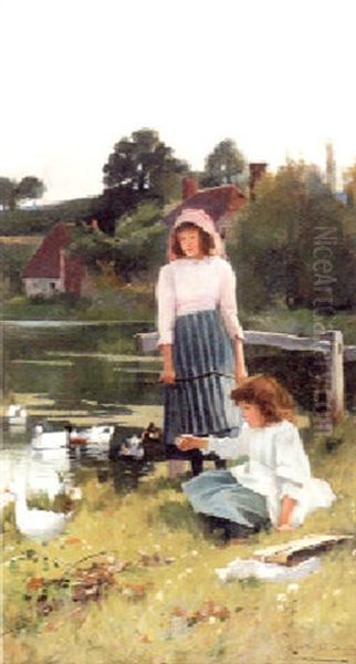 Feeding The Ducks - view 1