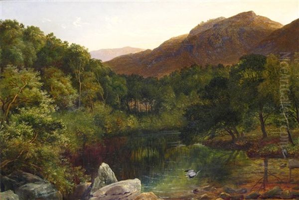 River Dee, Llangollen, North Wales - view 1