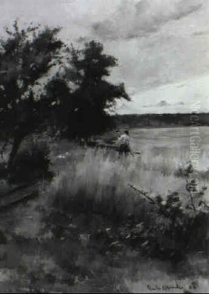 Man Working In The Field - view 1