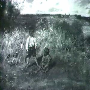 Boys In The Field by Charles Alexander Smith