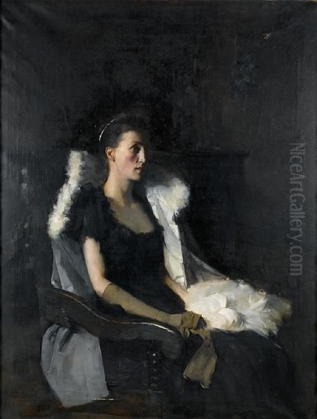 Portrait Of Ethel Grace Bolitho, Nee Macleod - view 1