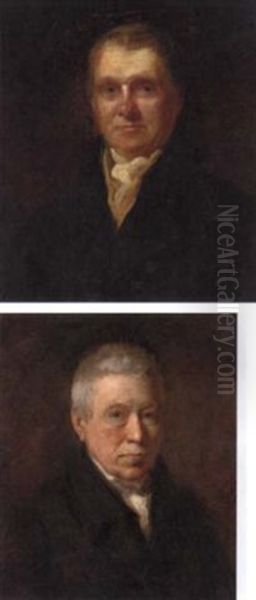 Portrait Of Sir James Gibson Craig, Bart., In A Black Coat And Yellow Waistcoat - view 1
