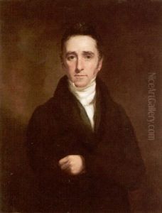 Portrait Of Francis Lord Jeffrey Wearing A Black Coat And White Stock