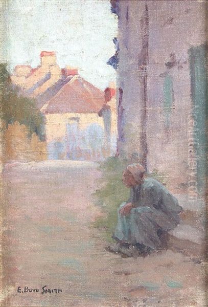 A Doorway In Brittany - view 1