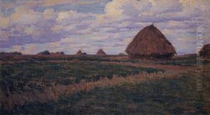 Haystacks In A Green Field Haystacks In A Green Field