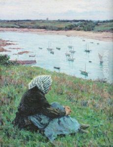 Resting By The River, France Resting By The River, France