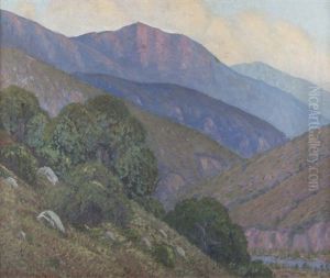 Mountain Landscape by Ernest Browning Smith