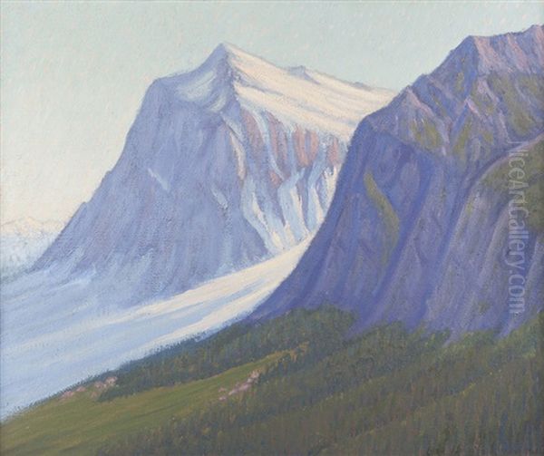 Winter Mountain Landscape - view 1