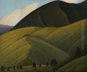 Mountain Landscape by Ernest Browning Smith