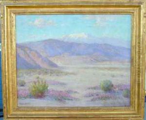 Desert - Palm Springs by Frederick Carl Smith