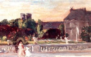 Luxemborg Galler And Gardens, Paris, France Luxemborg Galler And Gardens, Paris, France