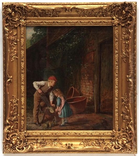 The Young Woodcutters - view 1