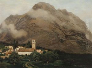 Untitled (italian Landscape) by Henry Pember Smith