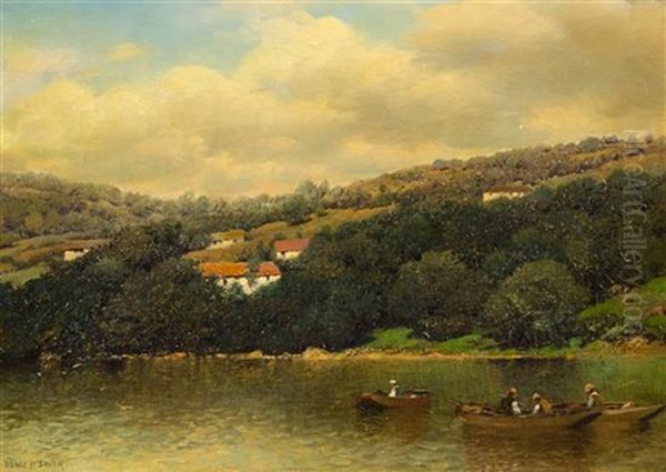 Henry Pember Smith, (american, 1854 - 1907), Fishing Party - view 1