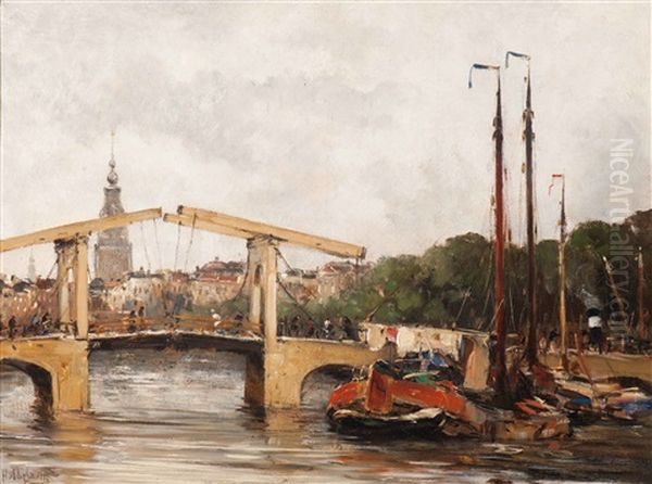 The Magere Brug In Amsterdam - view 1