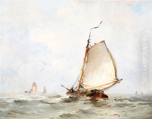 Visserboten Op Zee - view 1