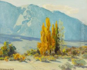 Owen's Valley, Trees In A Landscape Owen's Valley, Trees In A Landscape