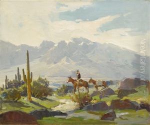 Horseback With Cactus