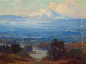Valley Mist (san Jacinto Mountain, Sunset) by Jack Wilkinson Smith
