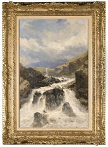 Alpine Landscape by James Burrell Smith