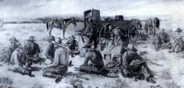 Eating At The Chuck Wagon - view 1