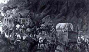 Leadville Express And Wagon by Jerome Howard Smith