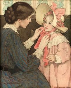 Leadville Express And Wagon by Jessie Willcox Smith