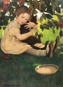 Leadville Express And Wagon by Jessie Willcox Smith