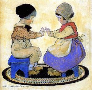 Leadville Express And Wagon by Jessie Willcox Smith