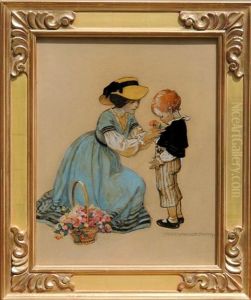 Leadville Express And Wagon by Jessie Willcox Smith