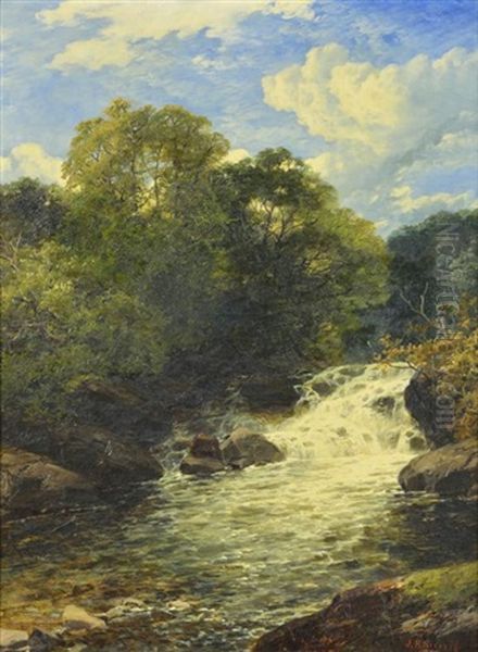 Waterfall Scene - view 1