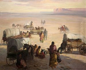 Navajo Encampment by John Christopher Smith