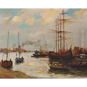 The Port Of Los Angeles by John Christopher Smith