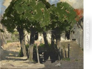 Farmyard Near Etaples
