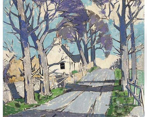 A Village Road, Angus - view 1