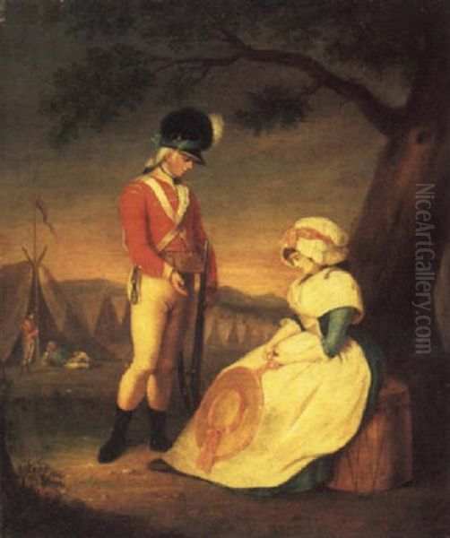 The Soldier's Farewell On The Eve Of A Battle - view 1