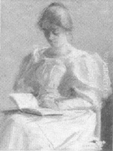 Woman Reading by Letta Crapo Smith