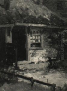Landscape With A House by Letta Crapo Smith