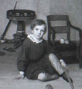 Childhood by Ludwig August Smith