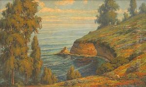 Wildflowers Along A Coastline