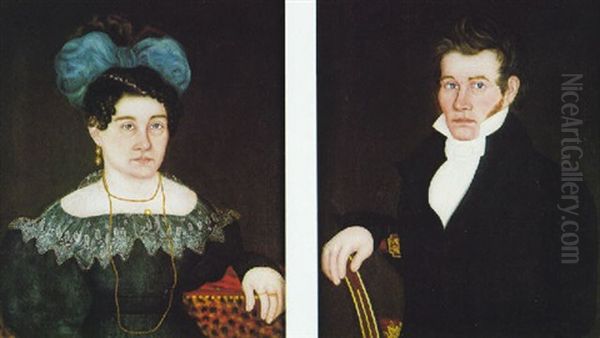 Portraits Of A Lady And A Gentleman - view 1