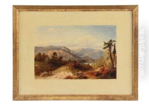 Sketch Of Moose Hill From The Saso by Russell Smith