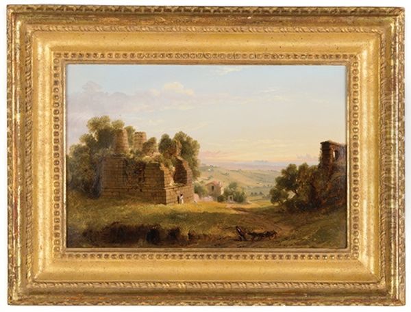 Tomb Of Aruno Near Albano 1852 - view 1