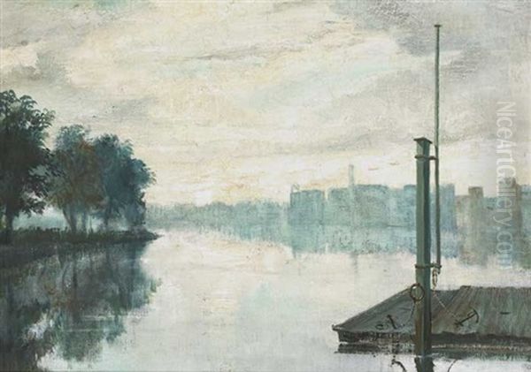 Riverside Scene - view 1
