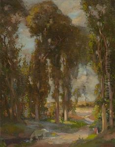A Wooded River Landscape