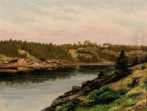 Fresh Water Cove And Robin Inn, Biley Island, Maine