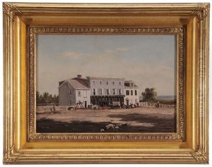 Sketch For John Rorer's House, Branchtown by Xanthus Russell Smith
