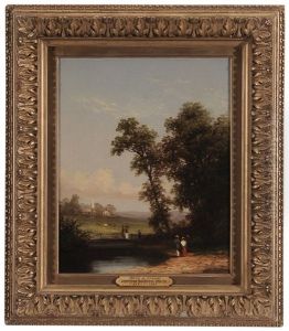 Going To Church by Xanthus Russell Smith