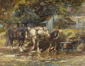 Return From Work by George Smith