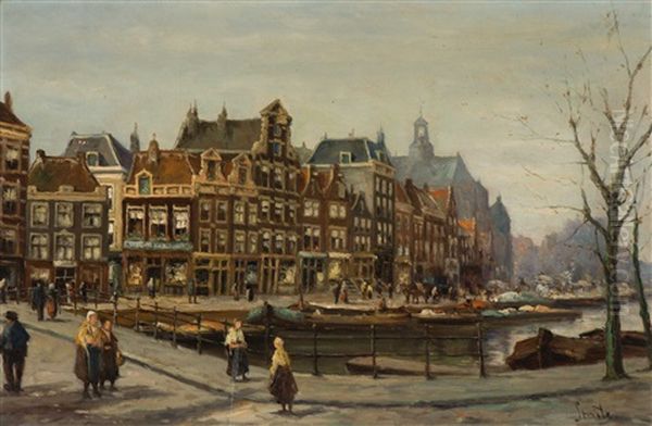 View Of The Prinsengracht With The Noorderkerk, Amsterdam - view 1